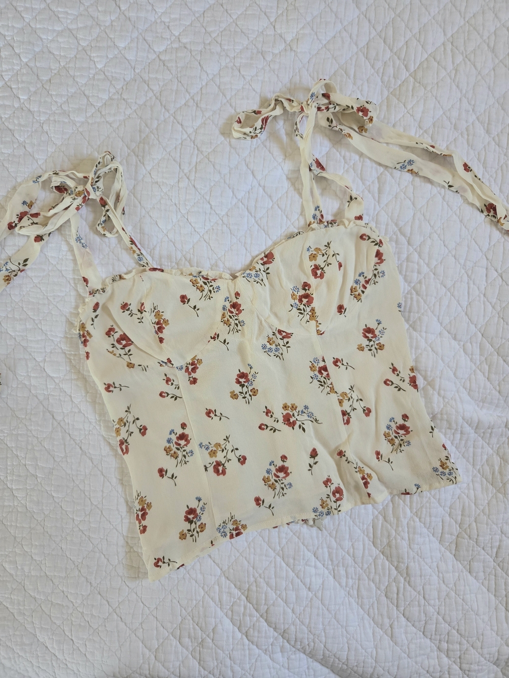 Reformation Floral Top
